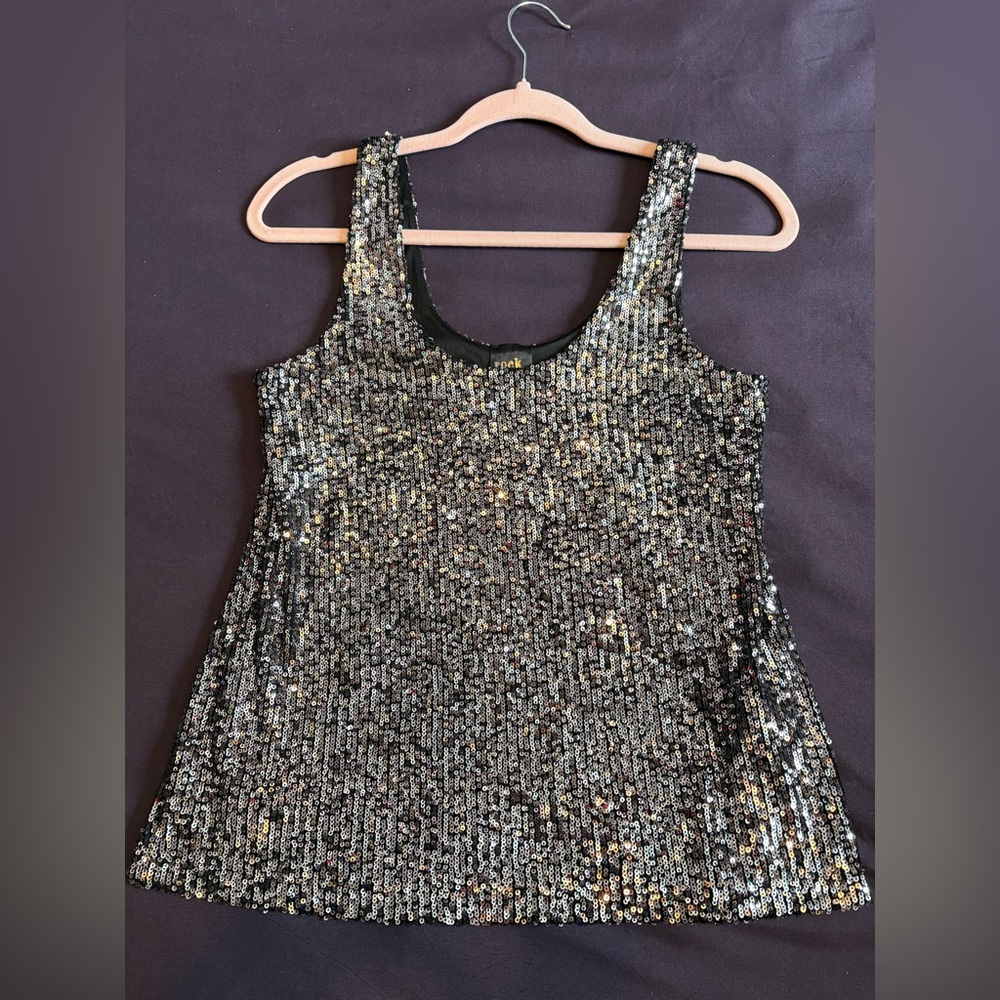 Sparkling Sequin Tank Top